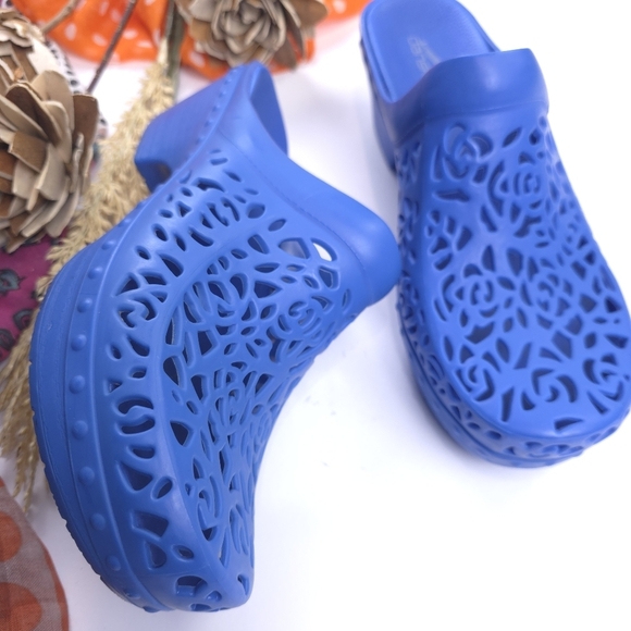 Dankso Blue Women's Clogs Sz 40 - Picture 6 of 12